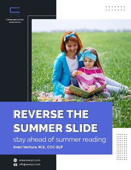 Preview of Reverse the Summer Slide: stay ahead of summer reading