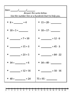 Reversed Equals Sign by The Year 3 Teacher | TPT