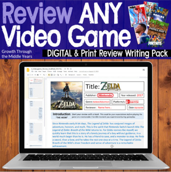 Preview of Review ANY video game (Digital & Print)