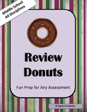 Review Donuts: An Engaging Review Activity, All Disciplines, 6-8