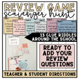 Review Game: Scavenger Hunt