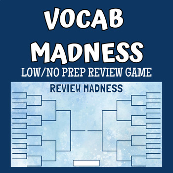 Preview of Review Madness Review Game (Low/No Prep)