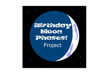 Preview of Review Moon Phases using your Birthday!  Computers needed