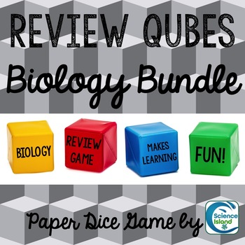 Preview of Review Qubes for Biology BUNDLE