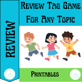 Review Tag Game for Any Topic, Any Grade Level