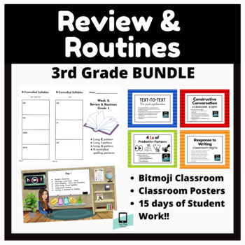 Preview of Review and Routines (BUNDLE)