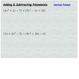 Review for Polynomials Promethean problems
