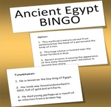 Ancient Egypt BINGO
