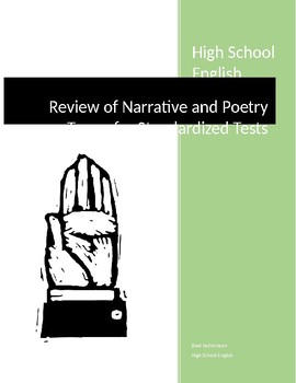 Preview of Review of Narrative and Poetry Terms for Standardized Tests