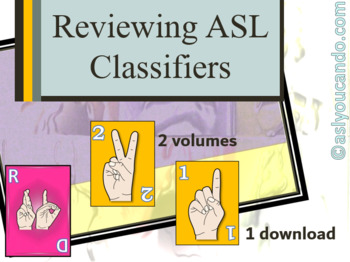 Preview of Reviewing American Sign Language Classifiers