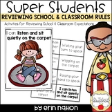 Reviewing School and Classroom Rule