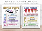 Revise & Edit Posters, Checklists, CUPS & ARMS Revision Wr