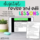 Revise and Edit Digital Lesson