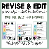 Revise and Edit Posters and Handouts | CUPS | ARMS | Writi