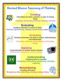 Revised Blooms Taxonomy Poster