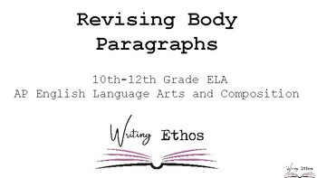Preview of Revising Body Paragraphs
