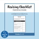 Revising Checklist- Narrative