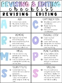 Revising & Editing Checklist - ARMS & COPS
