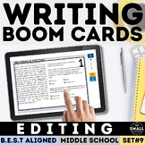 Revising & Editing Task Cards | Digital Boom Cards