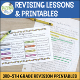 Revising Activities & Printables for the Writing Process -