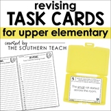 Revising Task Cards Grammar Activity - Print and Digital