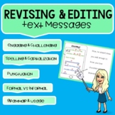 Revising and Editing Text Messages Workbook