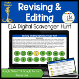 Revising and Editing Practice & Review ELA Scavenger Hunt 