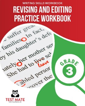 Preview of Revising and Editing Practice Workbook, Grade 3 (Writing Skills Workbook)