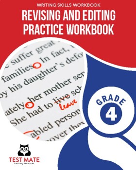 Preview of Revising and Editing Practice Workbook, Grade 4 (Writing Skills Workbook)