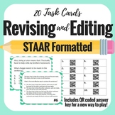 Revising and Editing STAAR formatted - 20 task cards