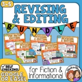 Revising & Editing Task Card Bundle Fiction & Informationa