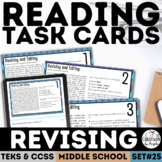 Revising and Editing Practice with Task Cards 6th 7th 8th 