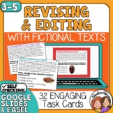 Revising and Editing Task Cards for Fiction Set 2 plus Sel