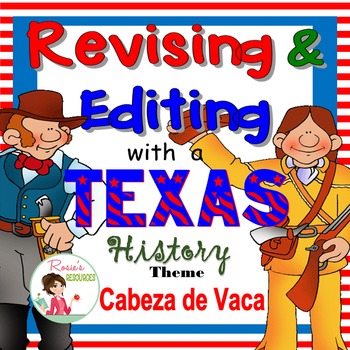 Preview of Revising and Editing Texas History Free Sample