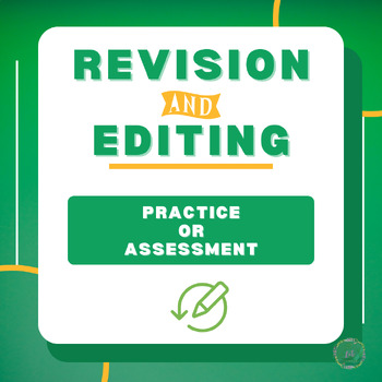 Preview of Revision Editing Writing Assessment Practice