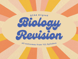 Revision Guide for all QCAA 11 Biology Outcomes (EDITABLE!)