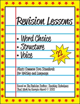 Preview of Revision Lessons Bundle: Word Choice, Structure, and Voice for Upper Elementary