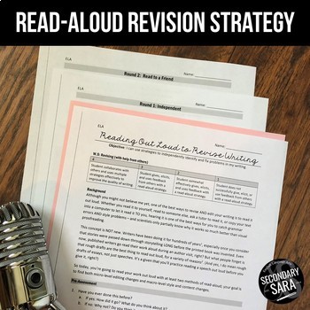 Preview of FREE Revision Read-Aloud Activity for Improving Student Writing