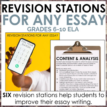 Preview of Revision Stations for any Essay