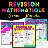 Révision mathématique | Math Spiral Review French Bundle P