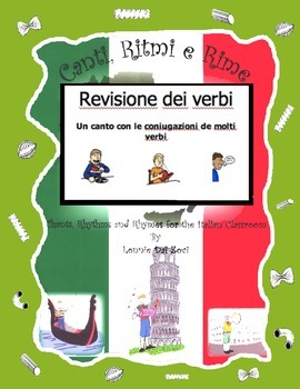 Preview of Italian Conjugations (Revisione dei Verbi) with this Rap-like Chant& MPs