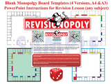Revisionopoly (Monopoly-style Board Game Templates) with P