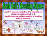 Roald Dahl's Revolting Rhymes poetry lessons and activities