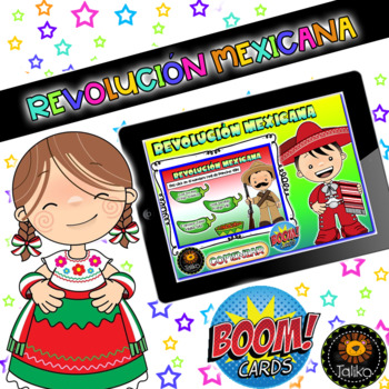 Revolución Mexicana (Boom Cards) by Taliko | TPT