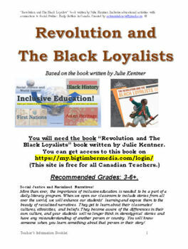 Preview of Revolution and The Black Loyalists Six Lessons for Inclusive Education