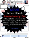 Revolutionary Era, STAAR Review Sheet