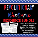 Revolutionary Rhetoric Resources: Rhetorical Analysis & Ar