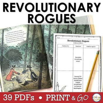 Preview of Revolutionary Rogues | American Revolution | Benedict Arnold