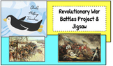 Revolutionary War Battles Project & Jigsaw Note Taking Sheet