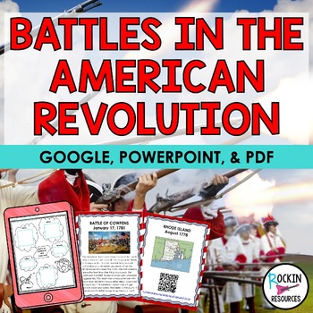 American Revolution Study Guide and Test by Jersey Girl Gone South